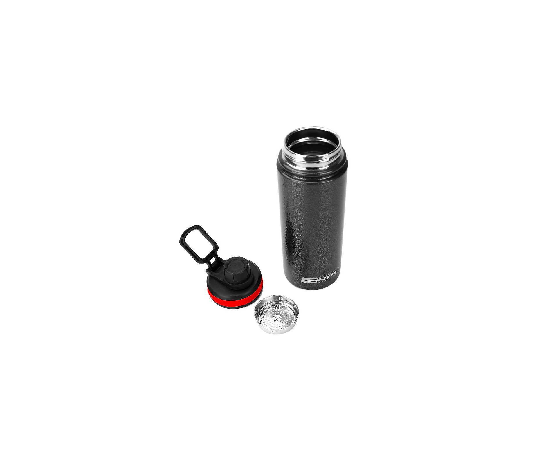 Garrafa Térmica Aço Inox Stone 1lt Preto Nautika