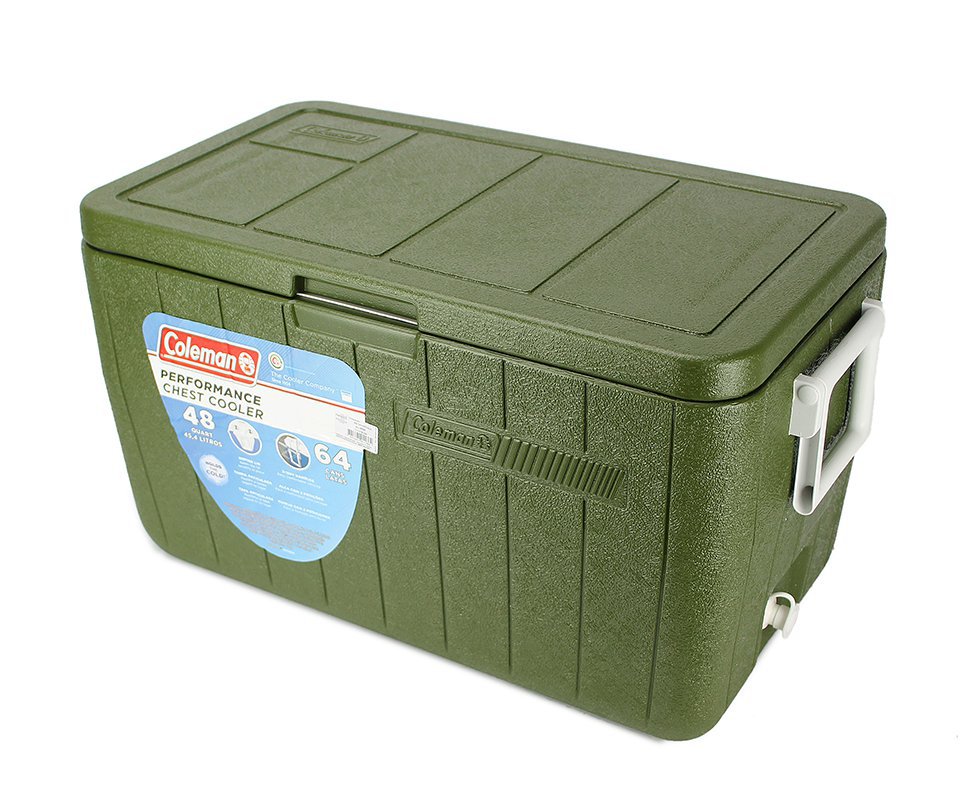 Caixa Térmica Coleman 48qt/45,4l Verde Oliva
