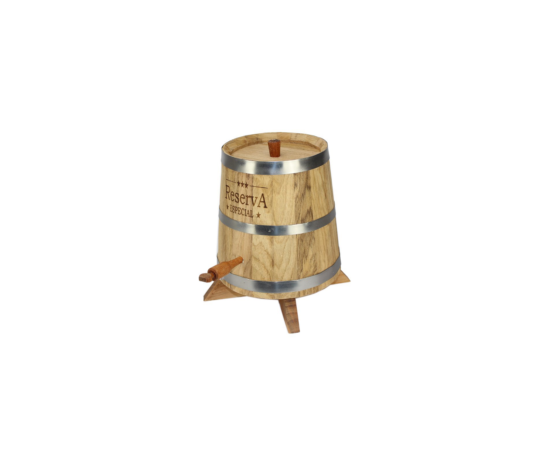 Barril/dorna De Madeira Tanoaria Barros Carvalho Europeu 2l