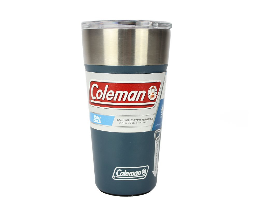 Copo Termico De Cerveja Azul Petróleo Com Tampa Inox 0.591l - Coleman