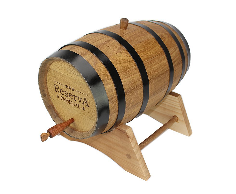 Barril De Madeira Carvalho Europeu 10l - Tanoaria Barros