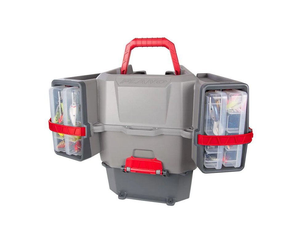 Caixa Para Pesca De Caiaque Plano Com Estojo Organizador De Ambos Os Lados Plam80700