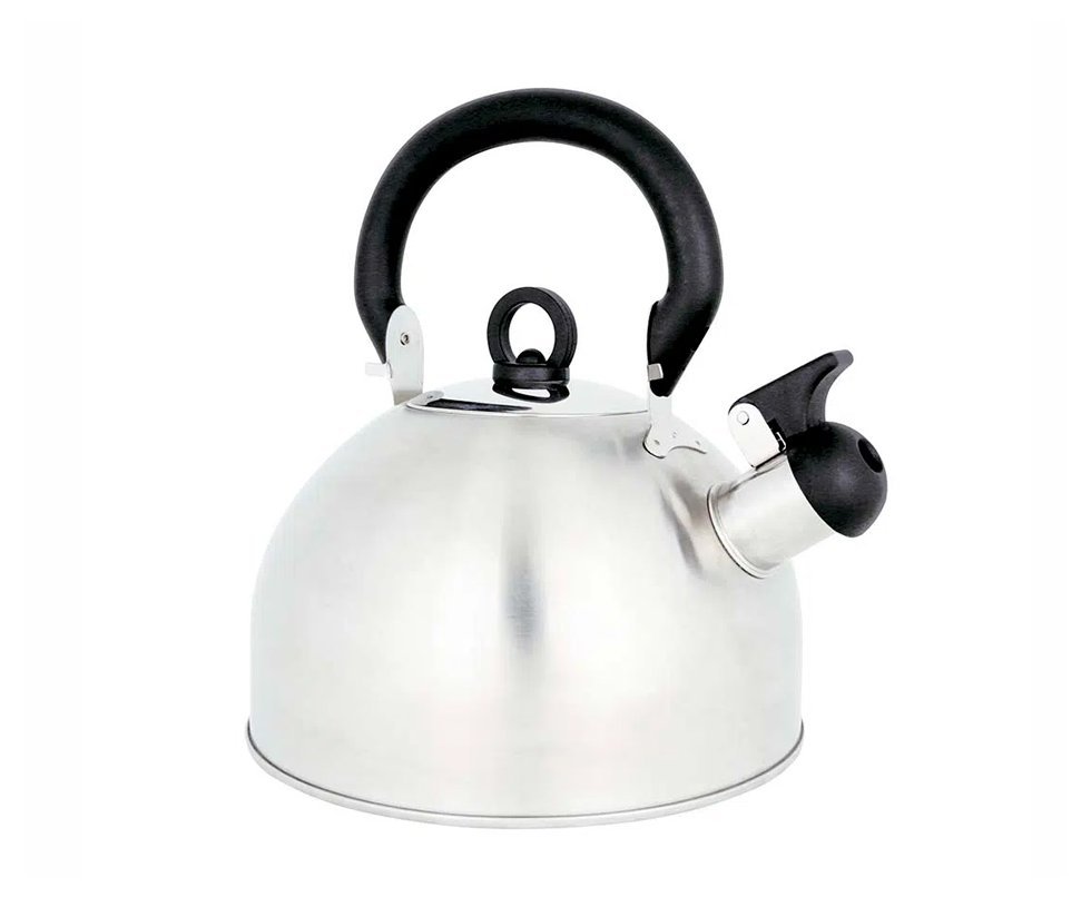 Chaleira De Aço Inox Com Apito 2,5 Litros Delizie - Mor