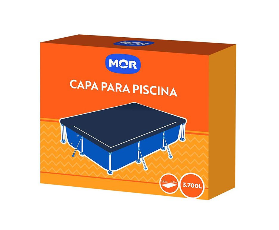 Capa De Piscina Premium 3700l - Mor