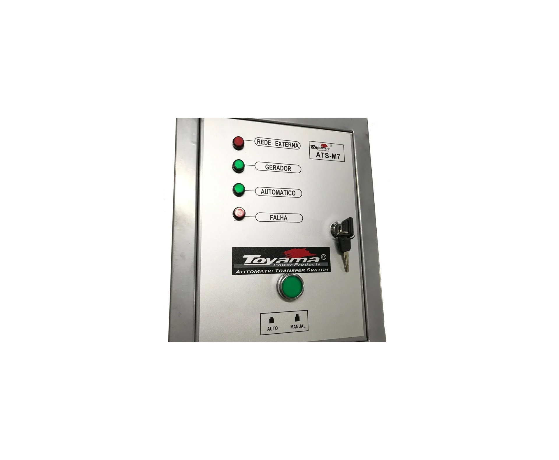 Painel Ats Automático Gerador Toyama Ats M7 110v 220v 6kw