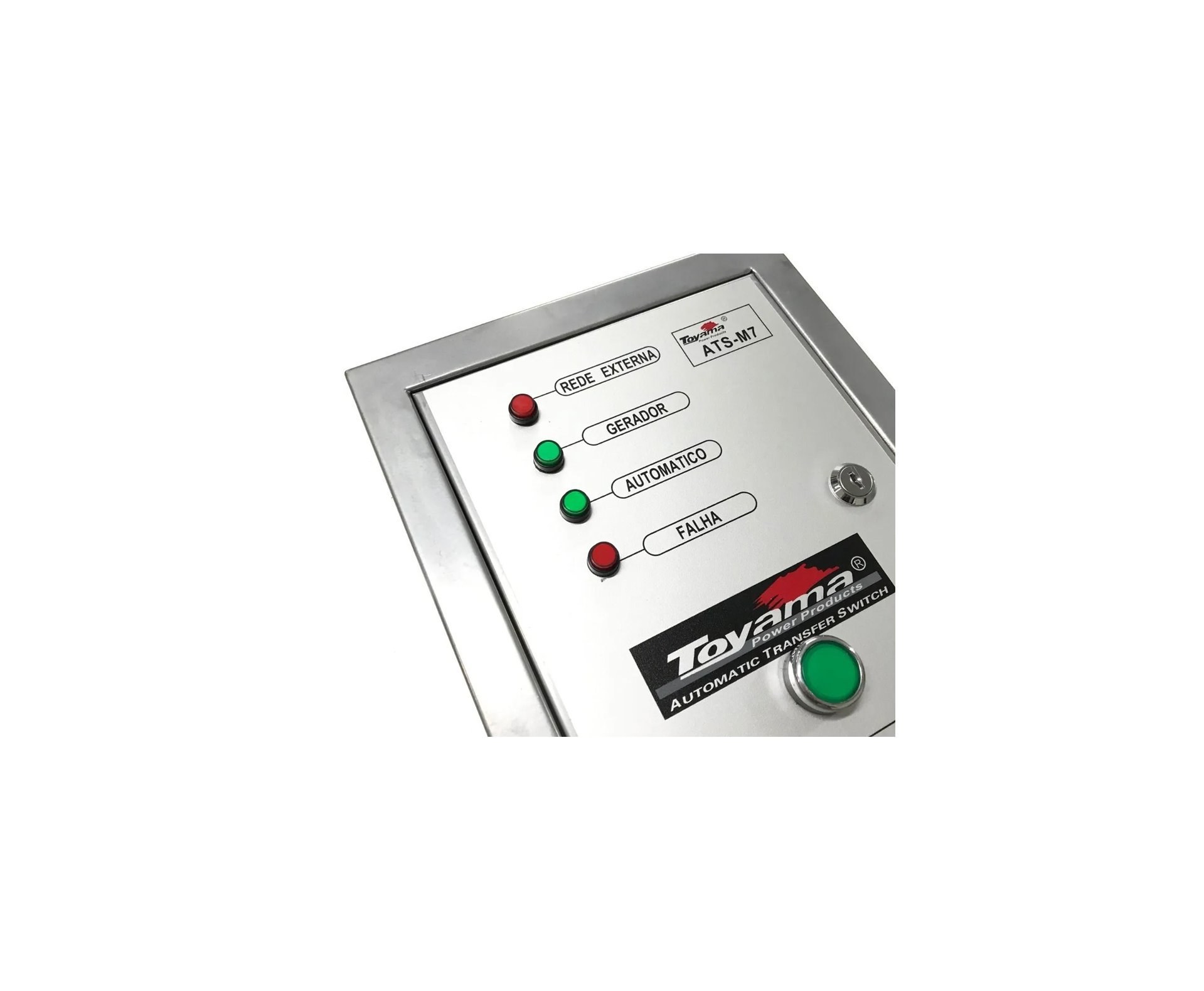 Painel Ats Automático Gerador Toyama Ats M7 110v 220v 6kw