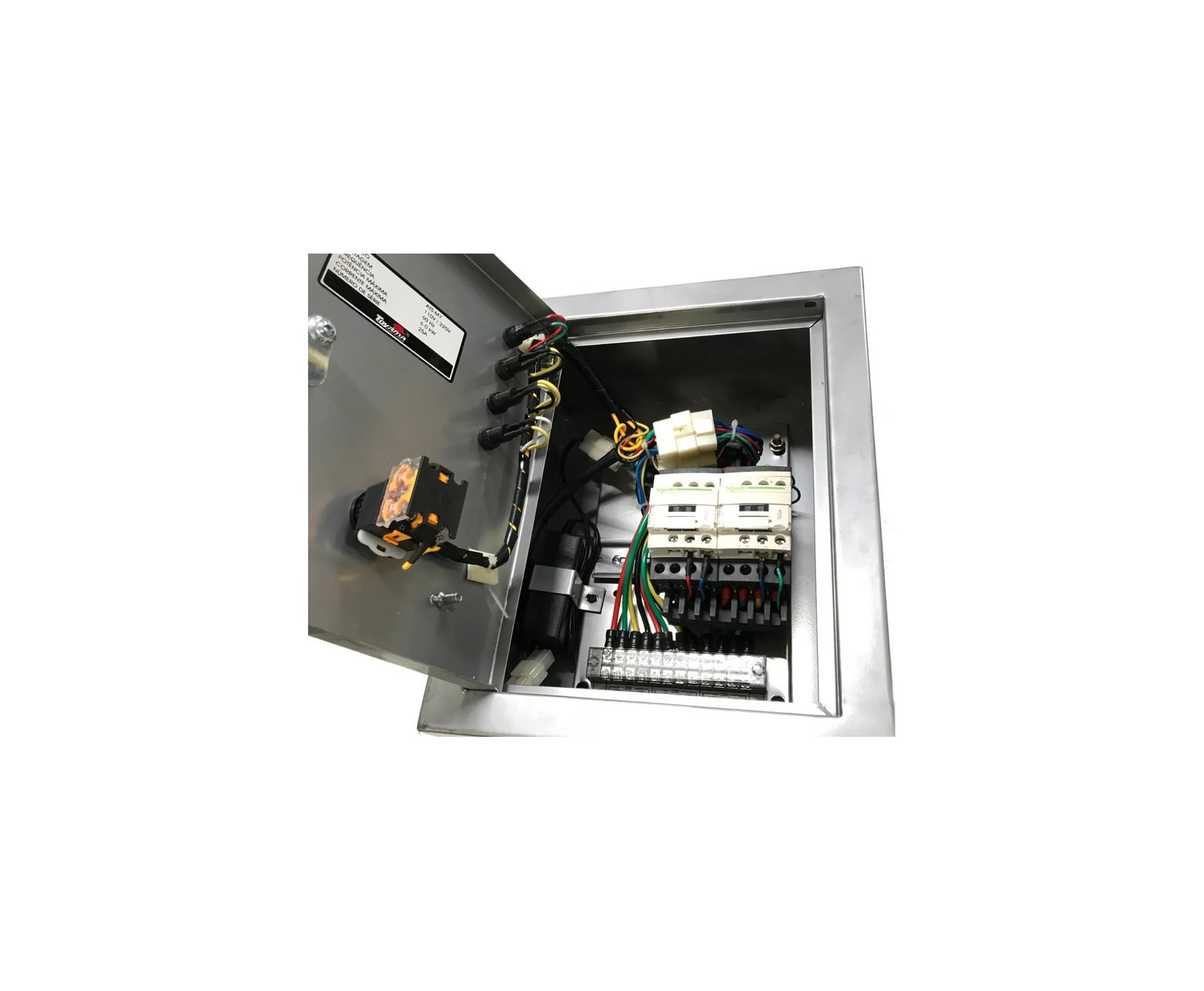 Painel Ats Automático Gerador Toyama Ats M7 110v 220v 6kw