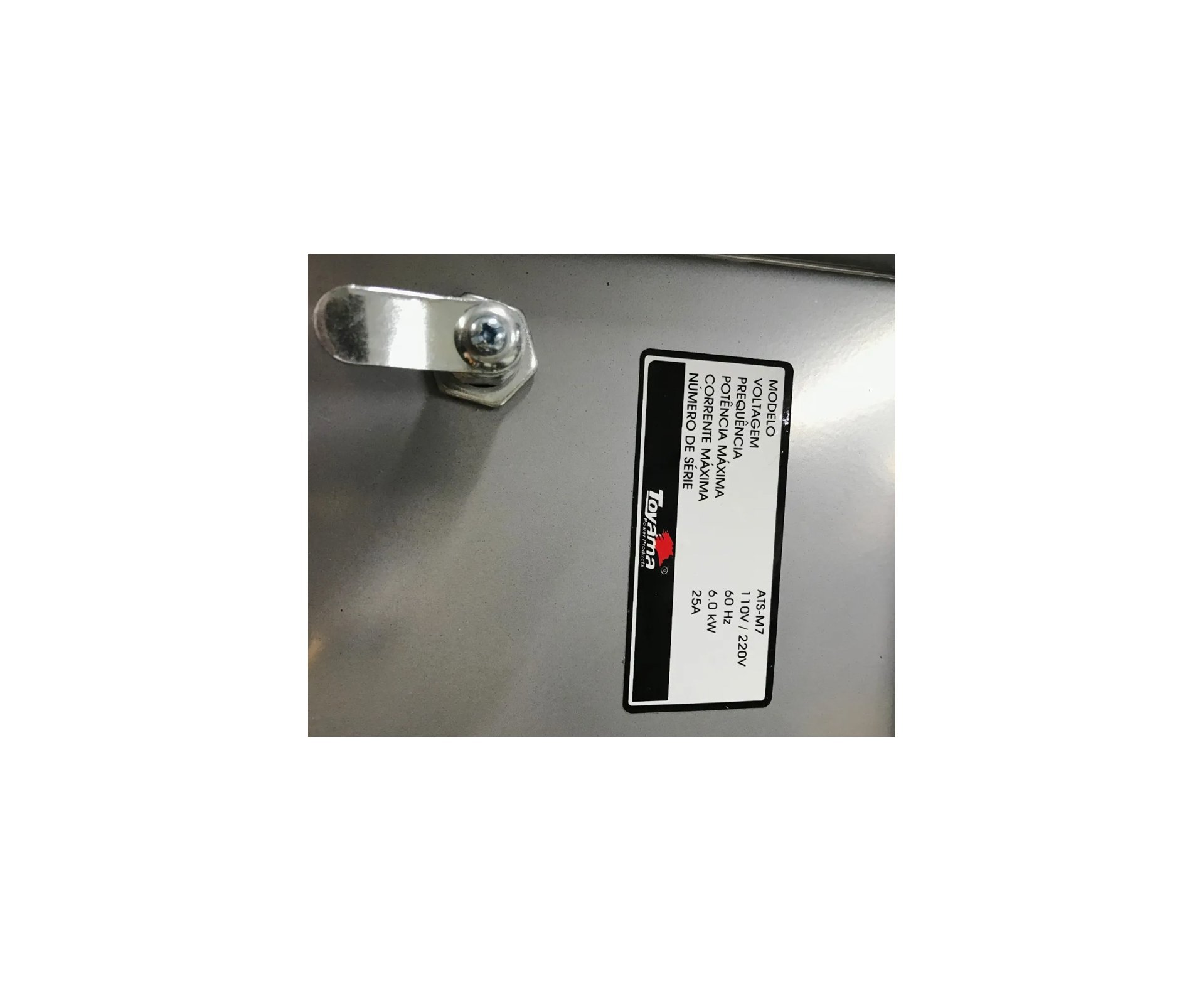 Painel Ats Automático Gerador Toyama Ats M7 110v 220v 6kw