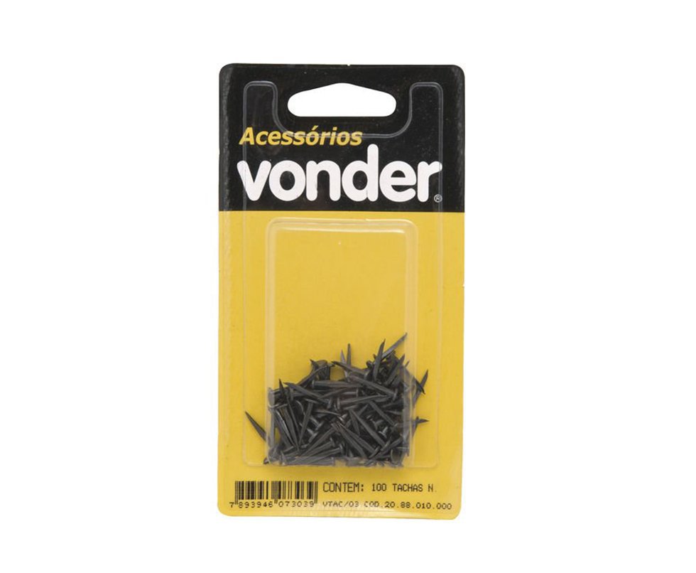 Tachas/tachinha Nº 12 Para Madeira Com 100und - Vonder