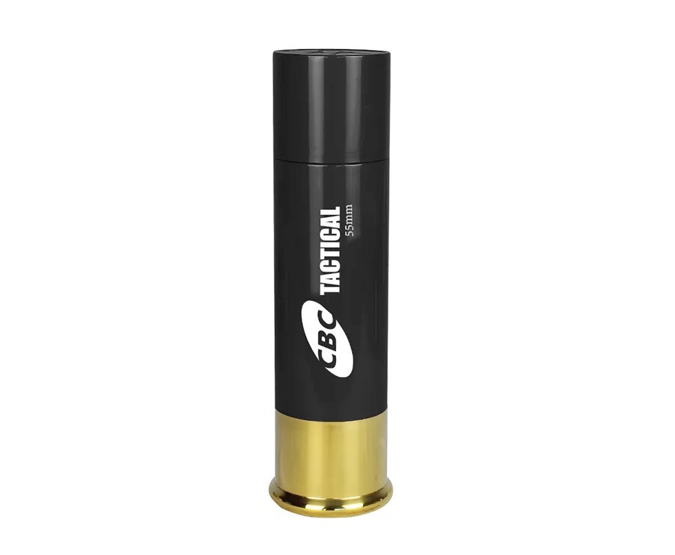 Garrafa Térmica Inox Cartucho Cbc Hi Impact Preta 750 Ml