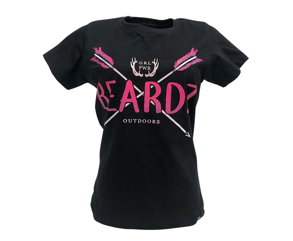 Camiseta Feminina Beardz Pink Arrow Ts13