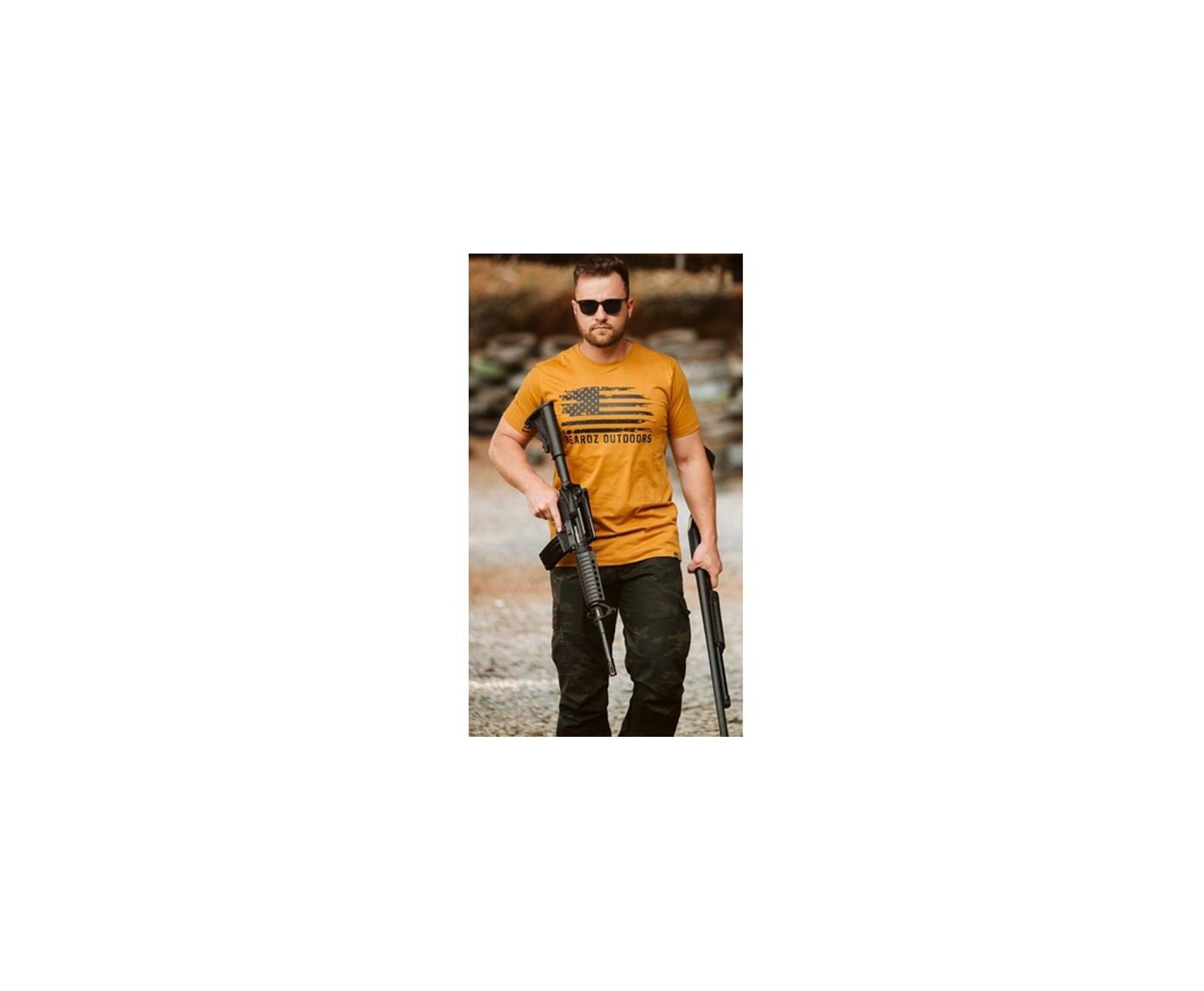 Camiseta Masculina Beardz Desert Sand Ts34 - P