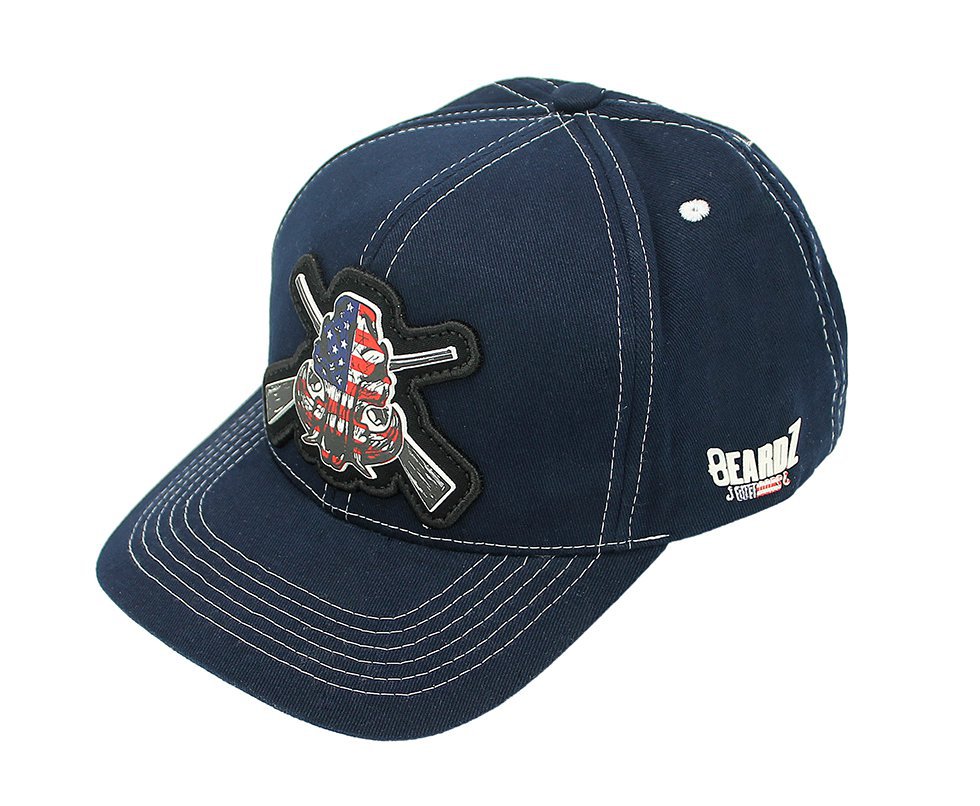 Boné Snapback Beardz Usa Navy Blue B1005