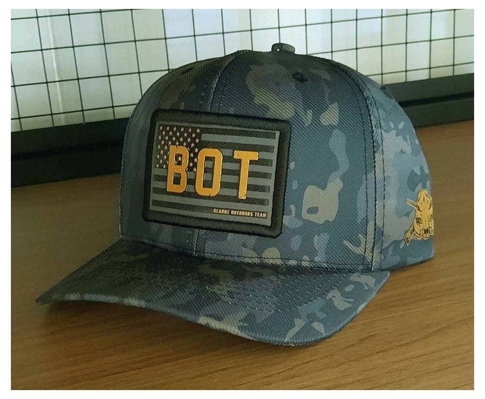Boné Snapback Beardz Outdoors Bot Camu B1048