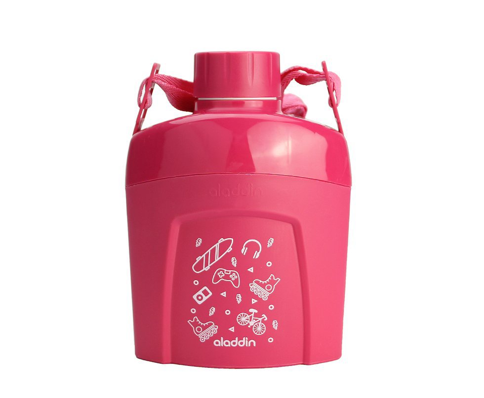 Cantil Térmico Aladdin Kids Pink 0.60l