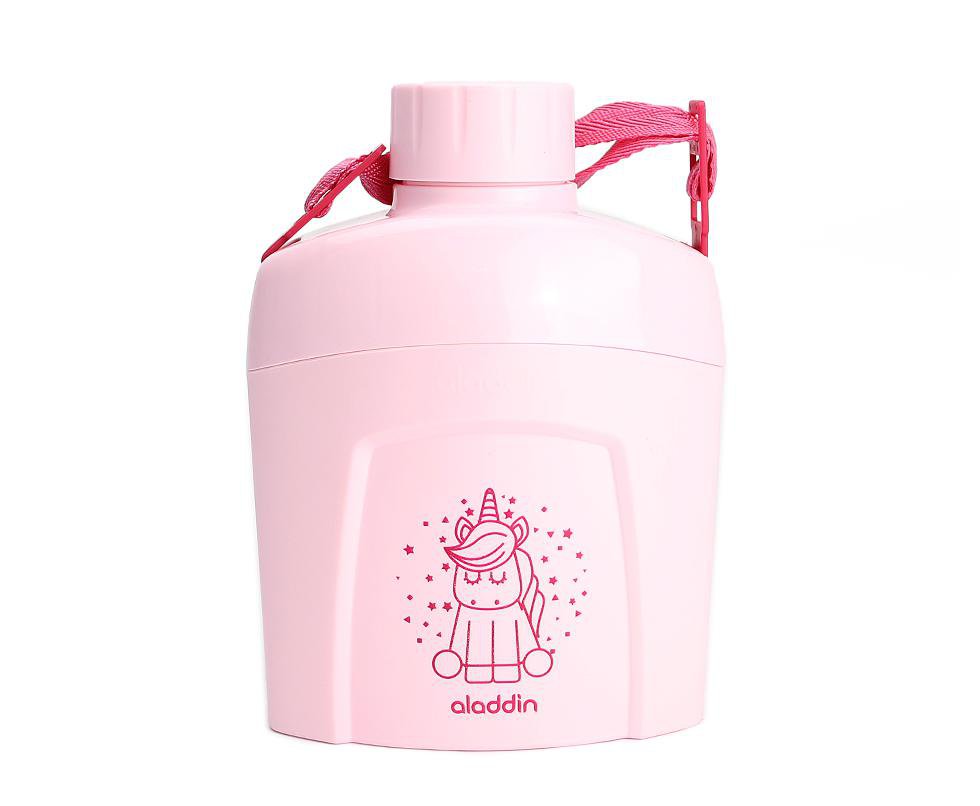 Cantil Térmico Aladdin Kids Rosa 0.60l