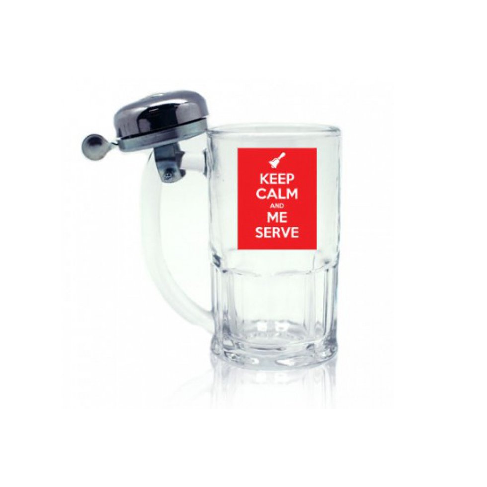 Caneca Com Campainha - Me Serve