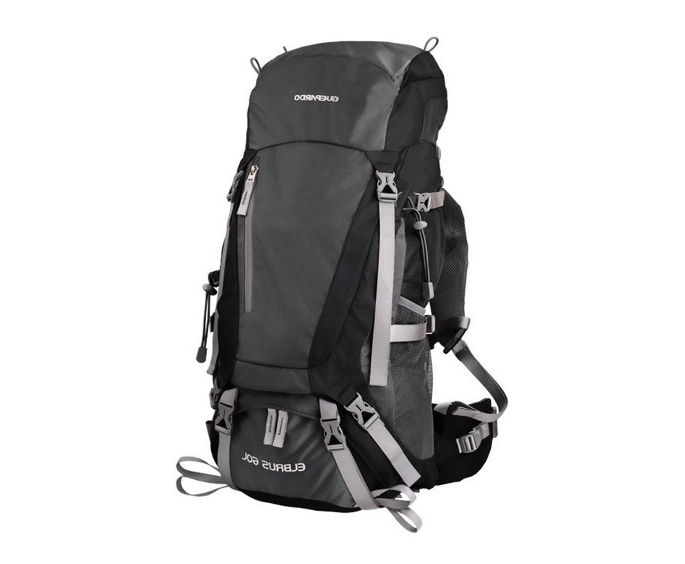 Mochila Cargueira Elbrus Preta 60 Lts - Guepardo