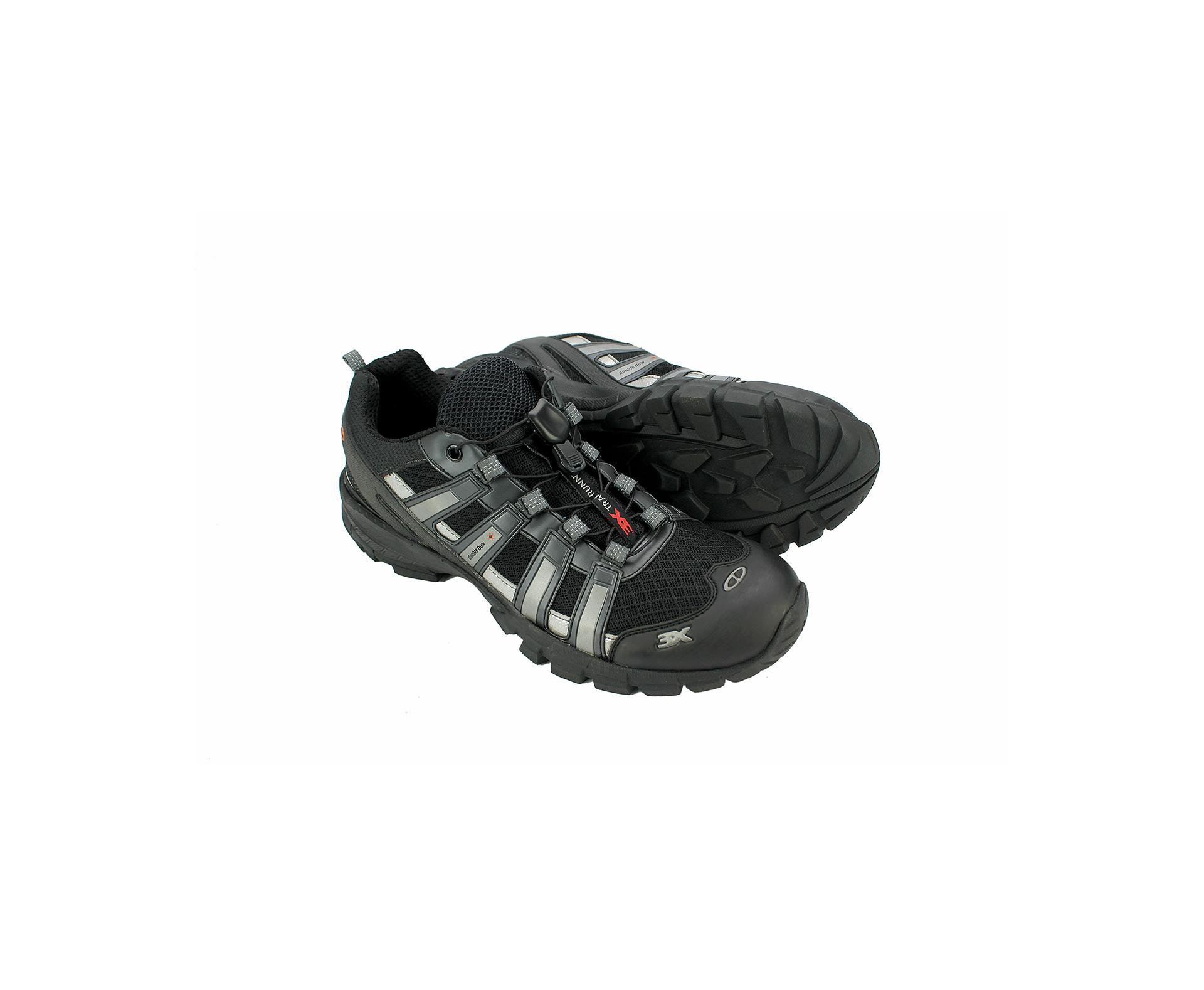 Tenis Double Flow 3x Trail Running Preto - Snake - 38