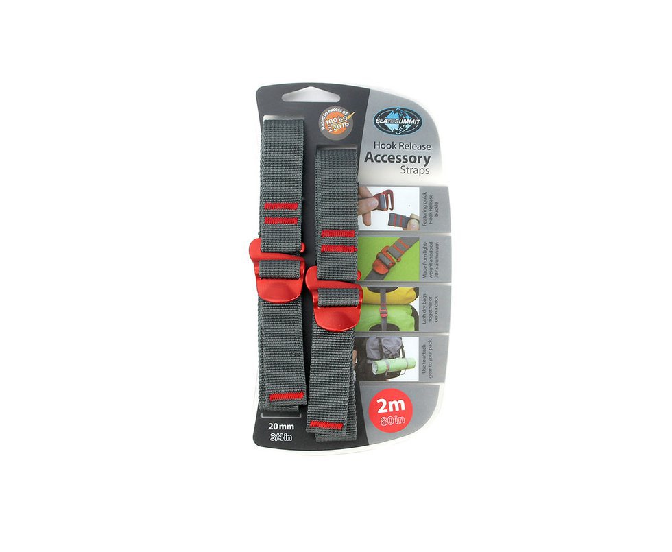 Fita Sea To Summit - Accessory Straps Hook 20mm X 2,0m (par) - Sea To Summit