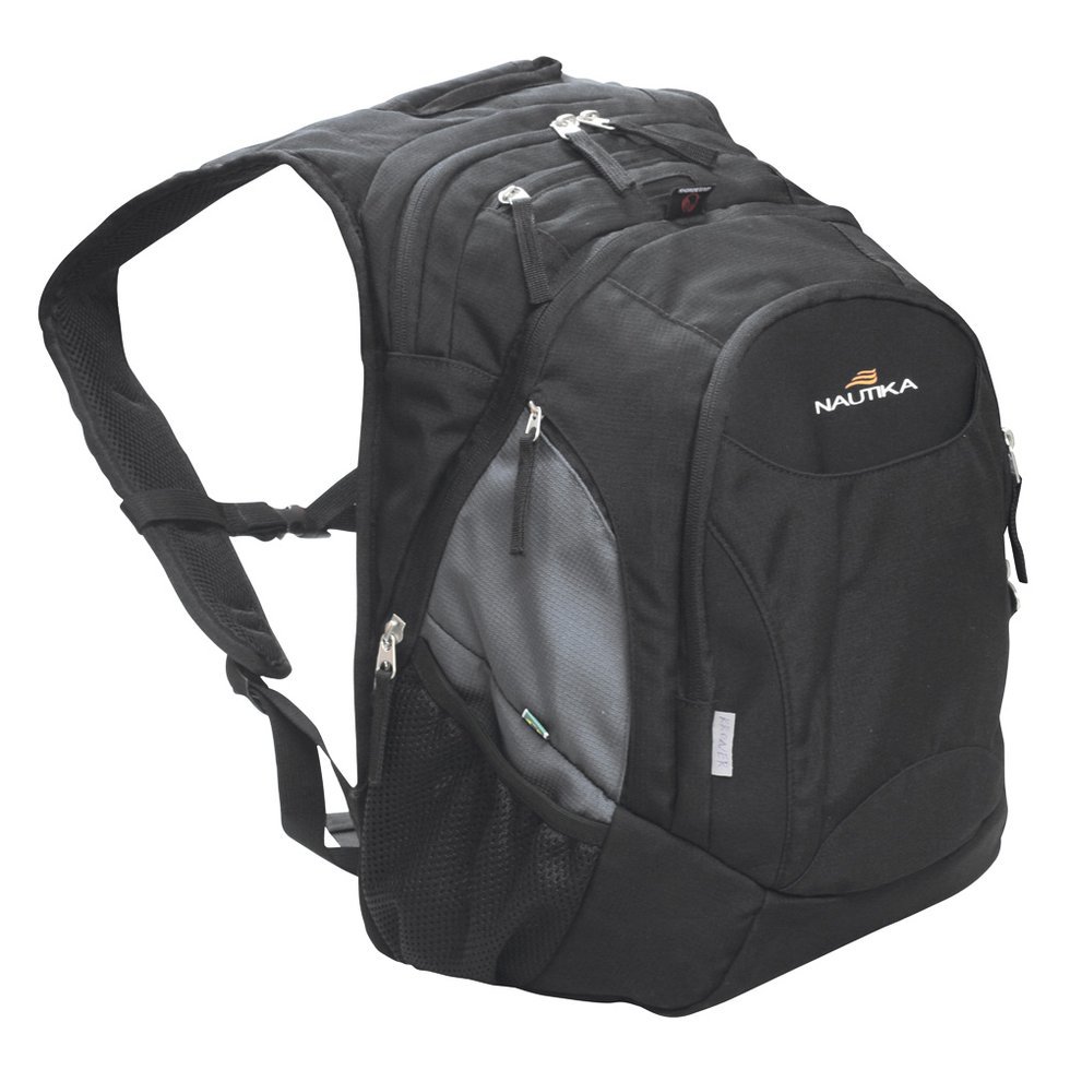 Mochila Trabalho Notebook Kroner Preta E Cinza - Nautika