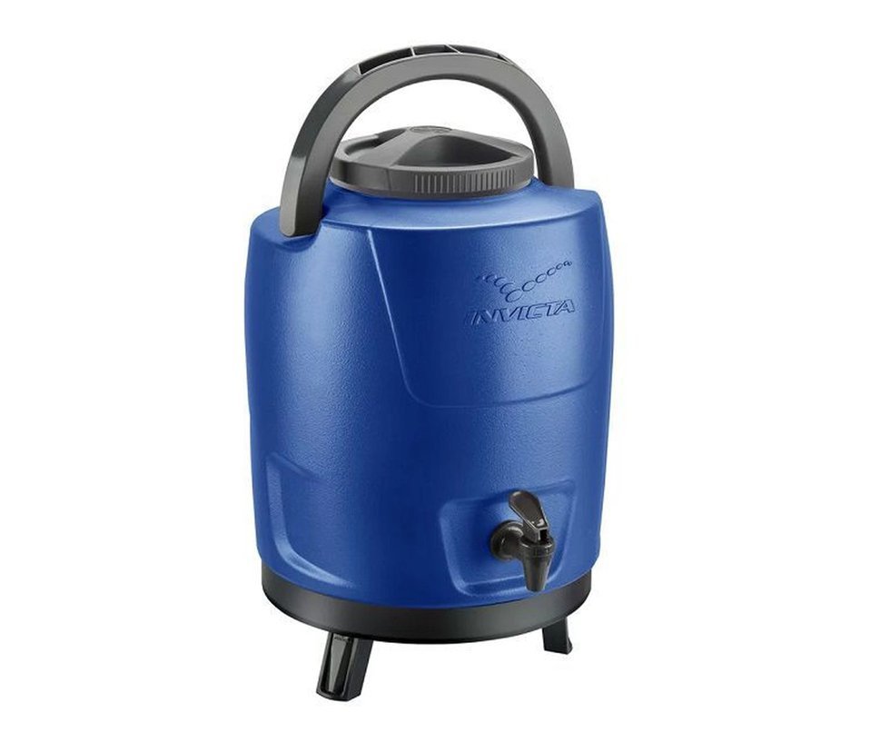 Garrafão/botijão Térmico 9 Litros Com Tripe Azul Royal - Invicta