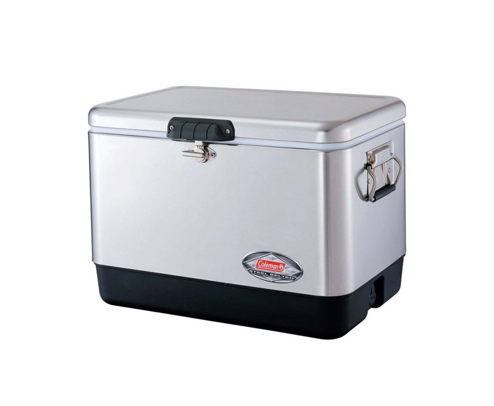 Caixa Térmica, Cooler 54qt - 51,1 Lts - Aço Inoxidável - Coleman