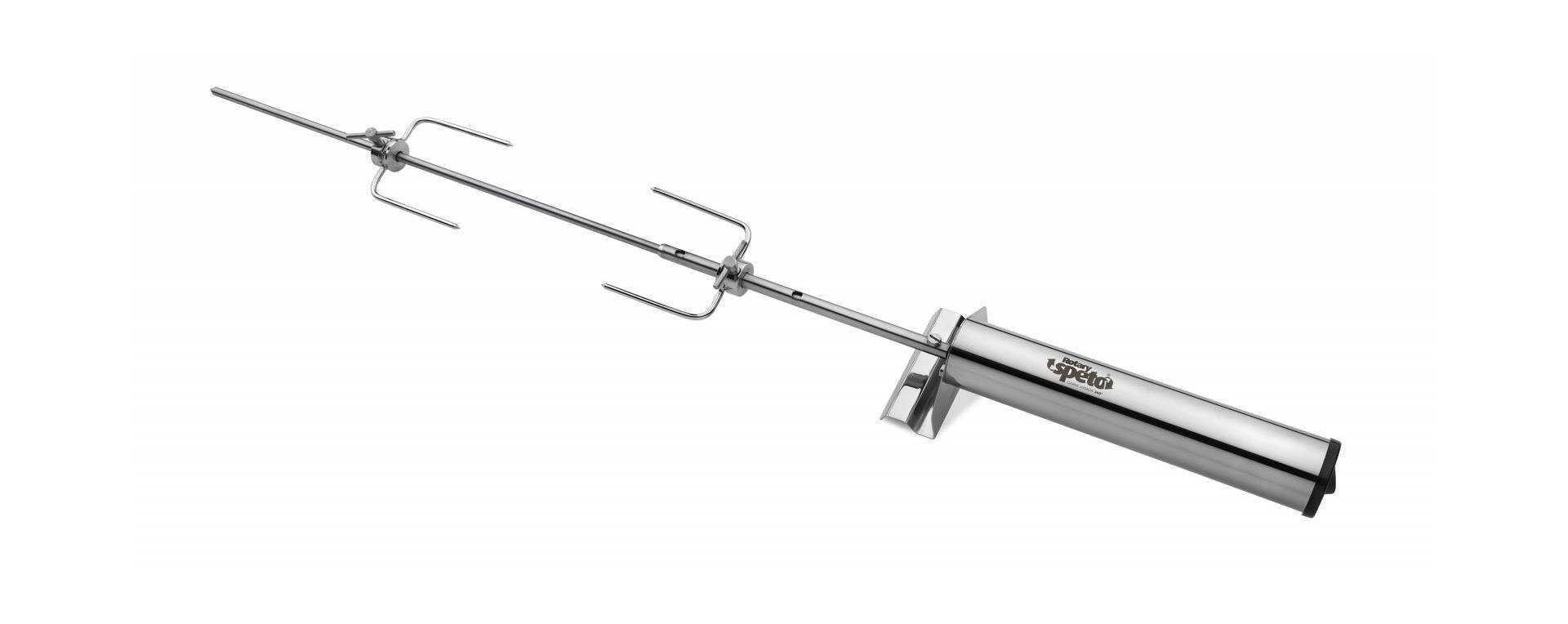 Espeto Giratório Inox E Pilha - Rotary Speto