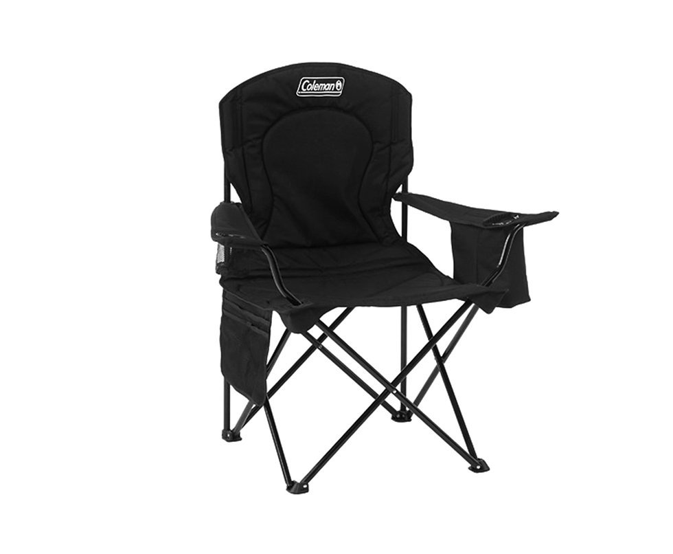 Cadeira Dobravel Com Cooler Preta - Coleman