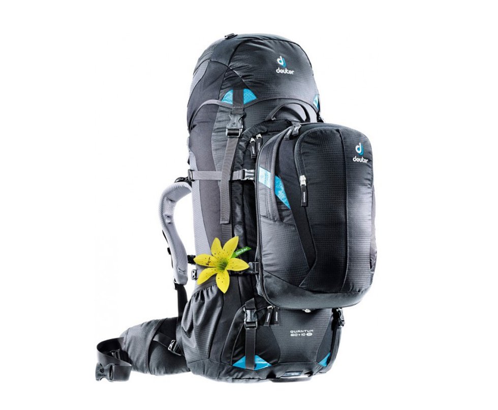 Mochila Quantum 60 10l Sl - Azul E Preto - Deuter