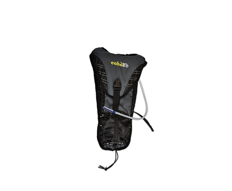 Mochila Hidratação Hydryx Com Capacidade 2l Preto Cinza - Echolife