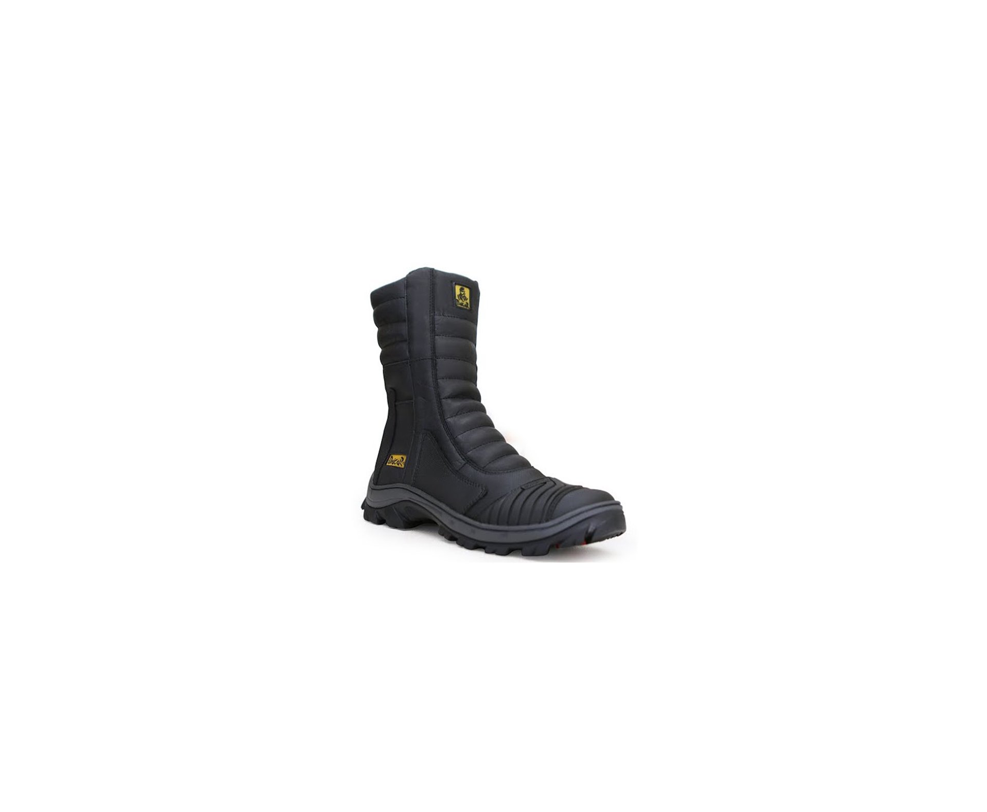 Bota Moto Tanzania - Preto Fosco - Dakar - 37