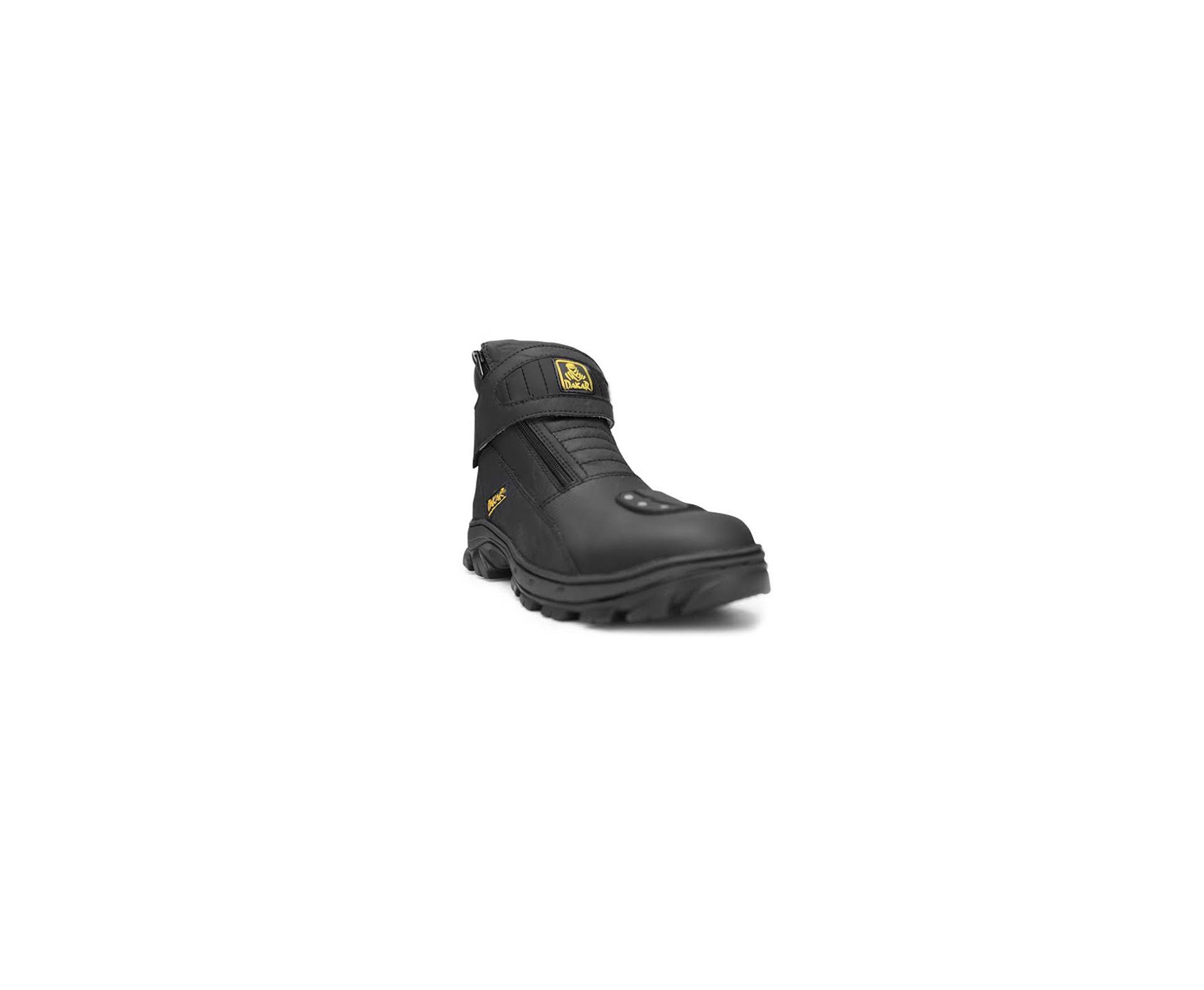Bota Moto Accra - Preto Fosco - Dakar - 33