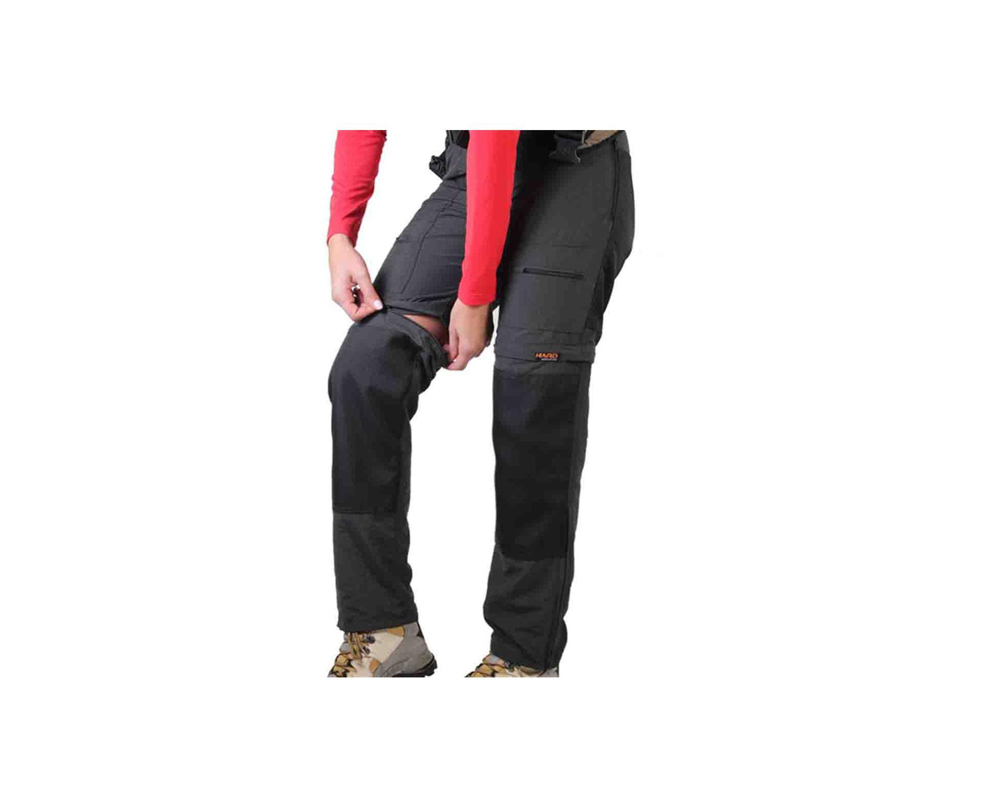 Calça-bermuda Pro Mountain Feminina Cinza/preta - Hard - PP