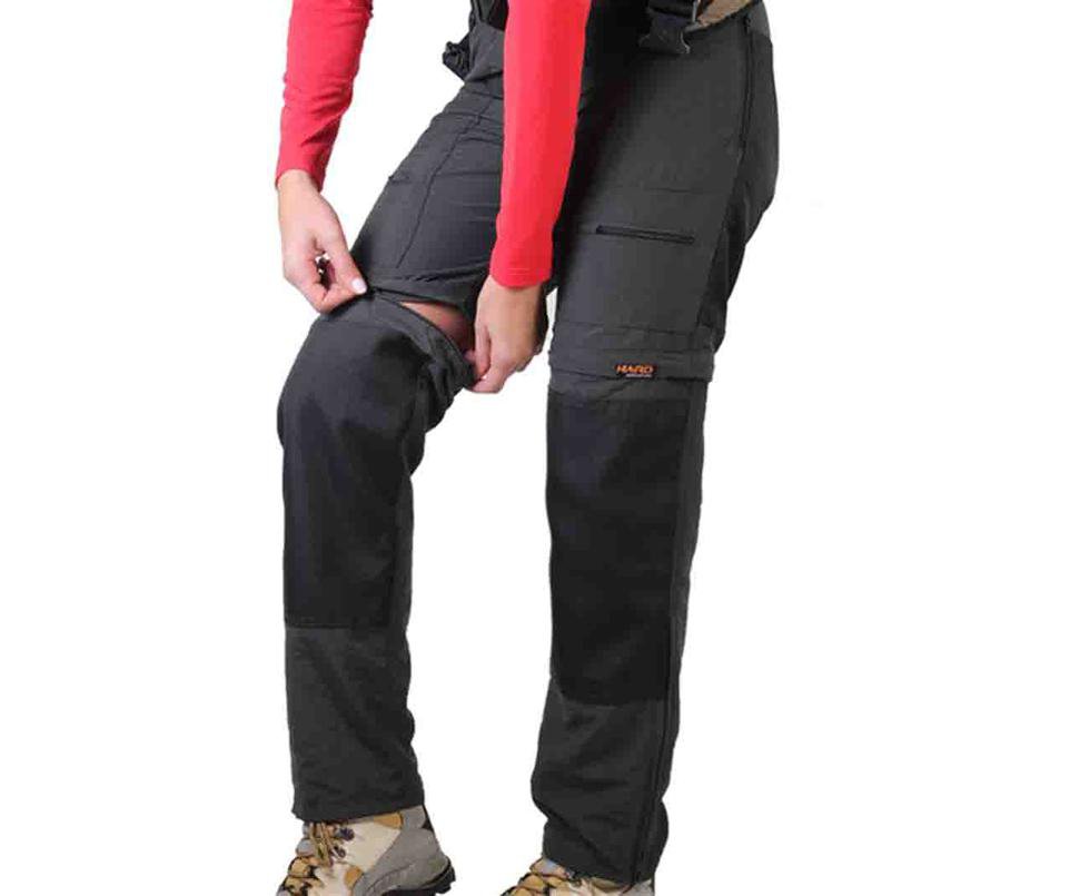 Calça-bermuda Pro Mountain Feminina Cinza/preta - Hard