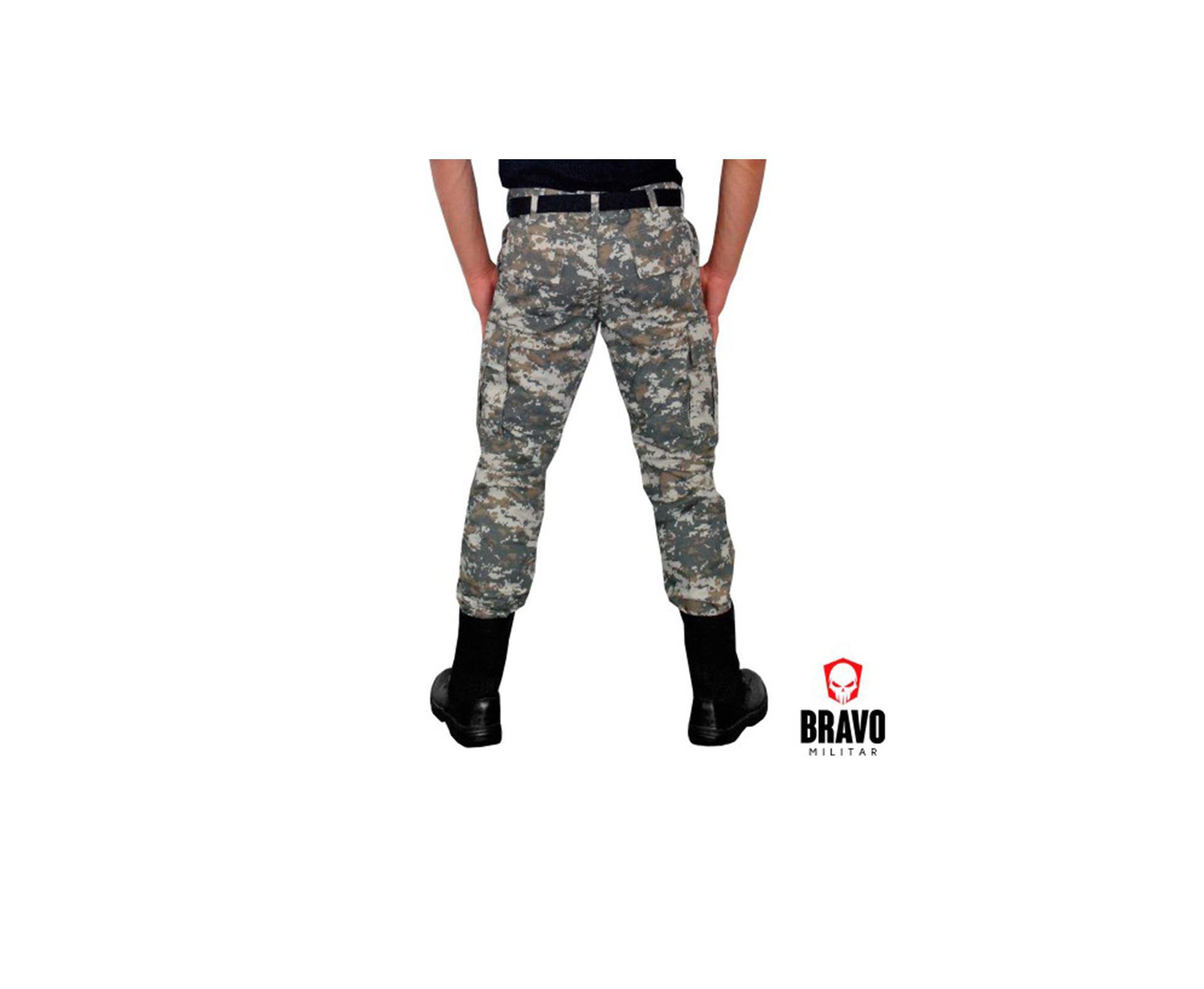Calça Tatica Camuflada Army Combat Camuflado Digital - Bravo - 38