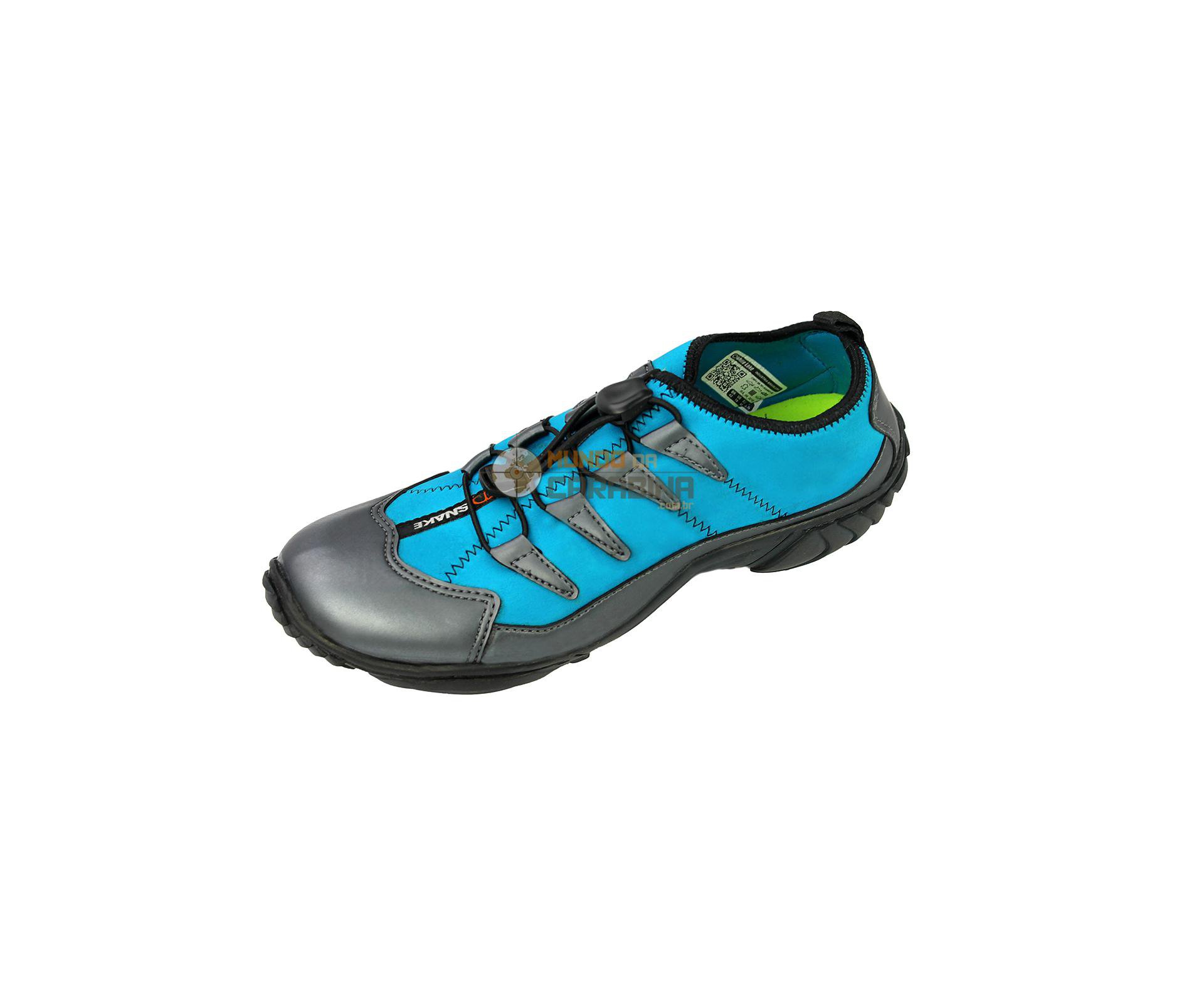 Tenis Nautico Snake Acqua Azul - Snake - 38