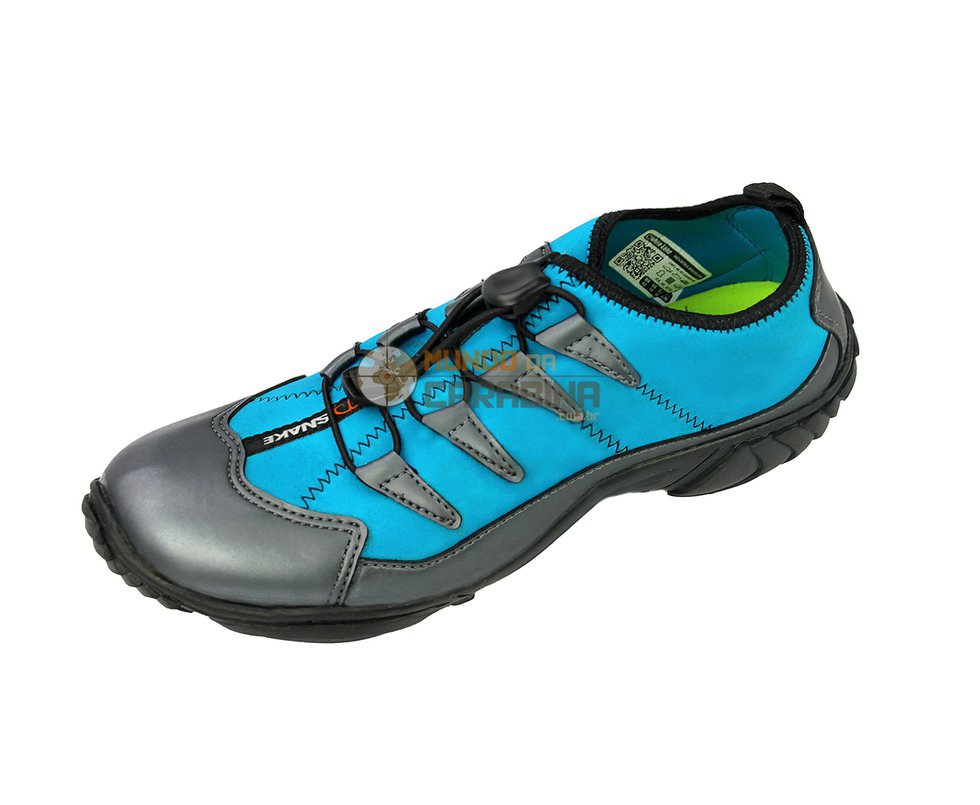 Tenis Nautico Snake Acqua Azul  - Snake