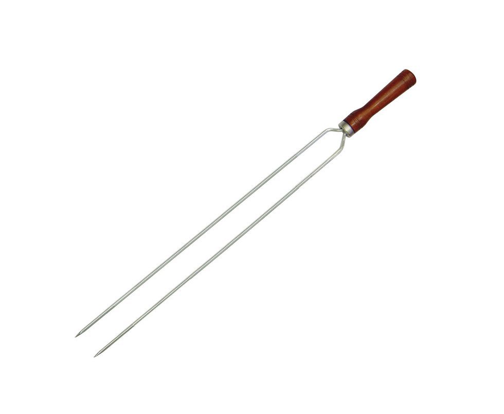 Espeto Alumínio Duplo 80m - Mor