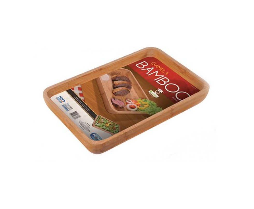 Gamela De Bamboo 30x45cm - Mor