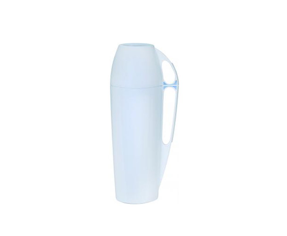 Garrafa Térmica Eleganza 1,0 Litro Branca  - Mor