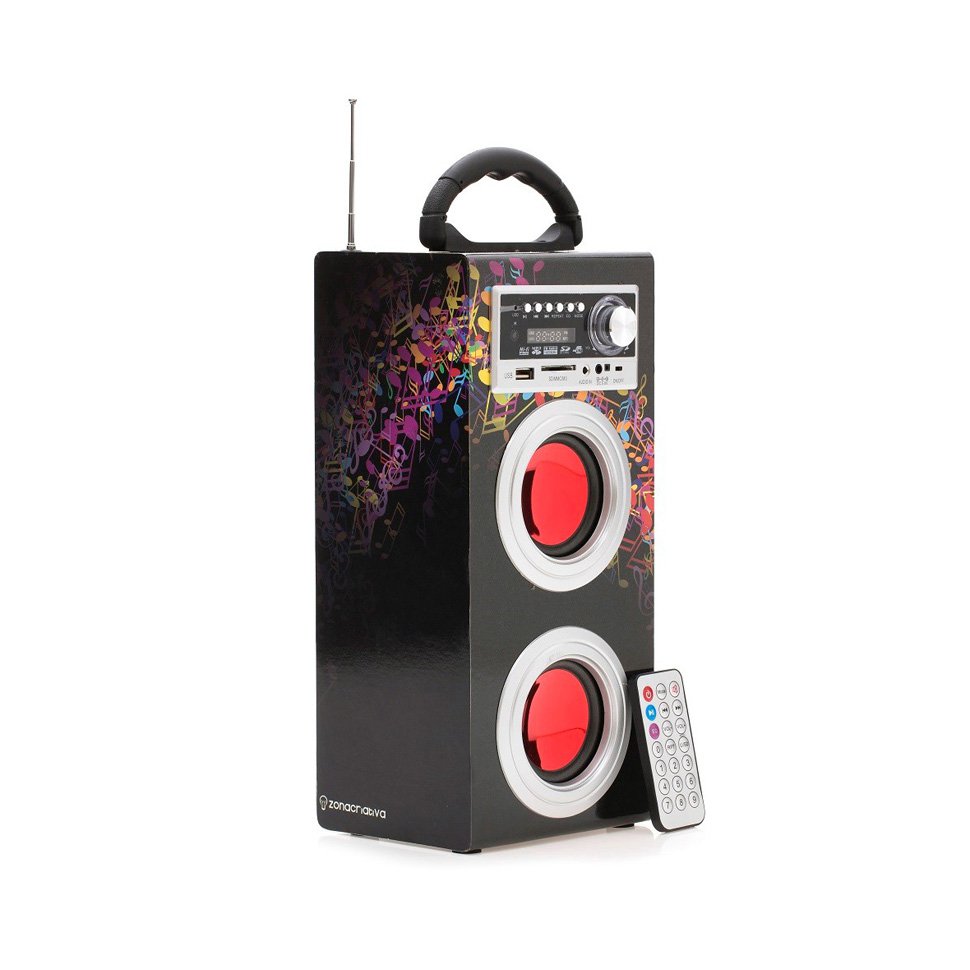 Amplificador Speaker Caixa De Som Colors - Zona Criativa