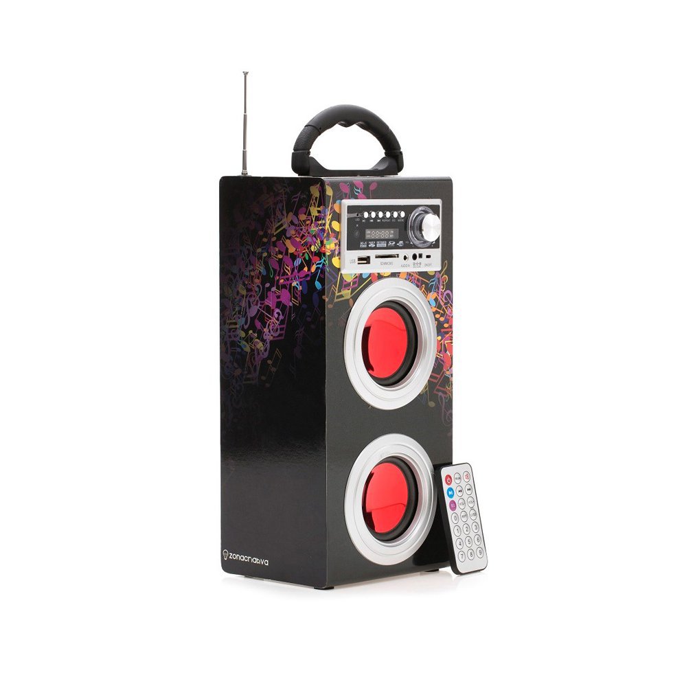 Amplificador Speaker Caixa De Som Colors - Zona Criativa