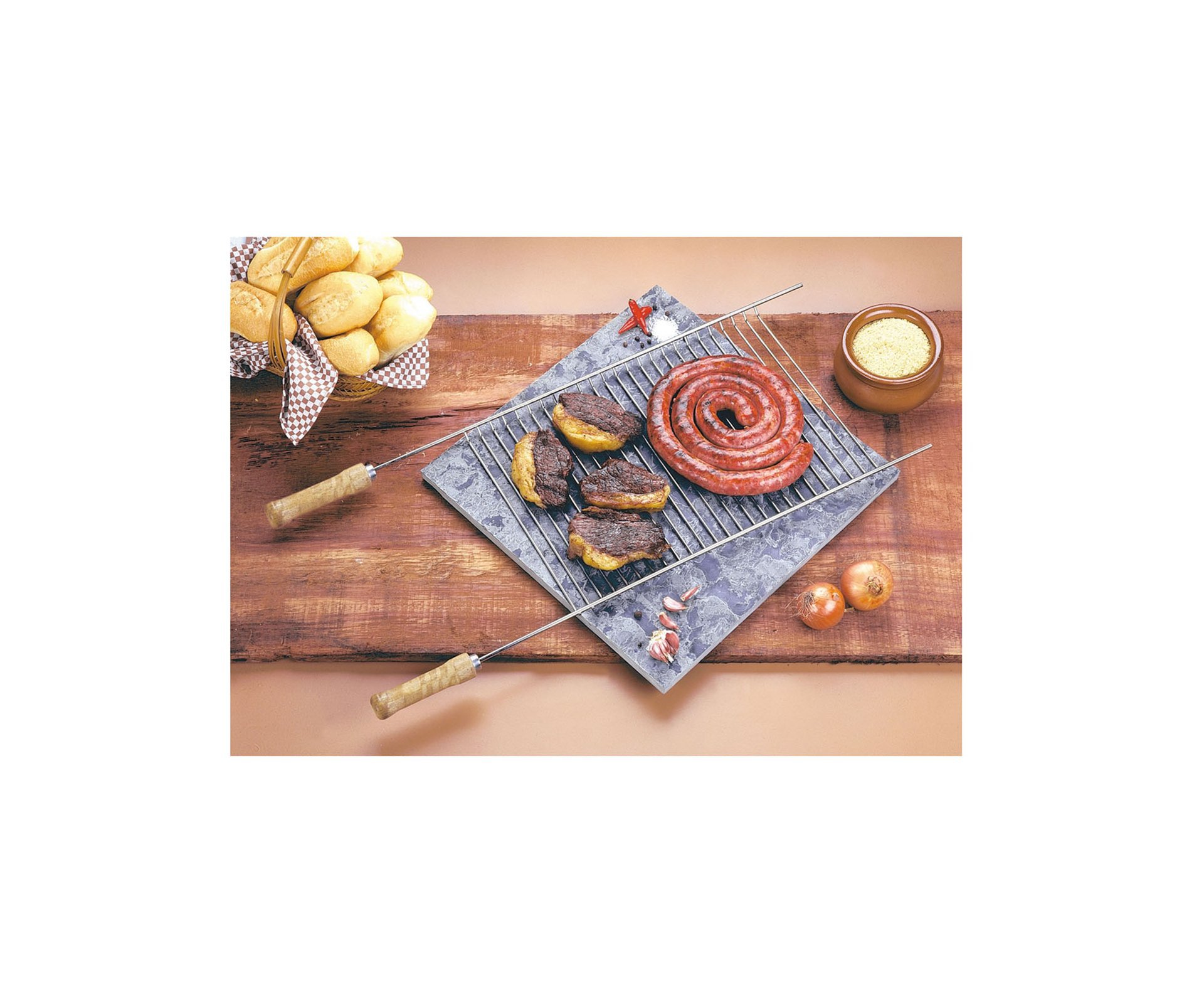 Grelha Simples 02 Ref. 003108 - Mor