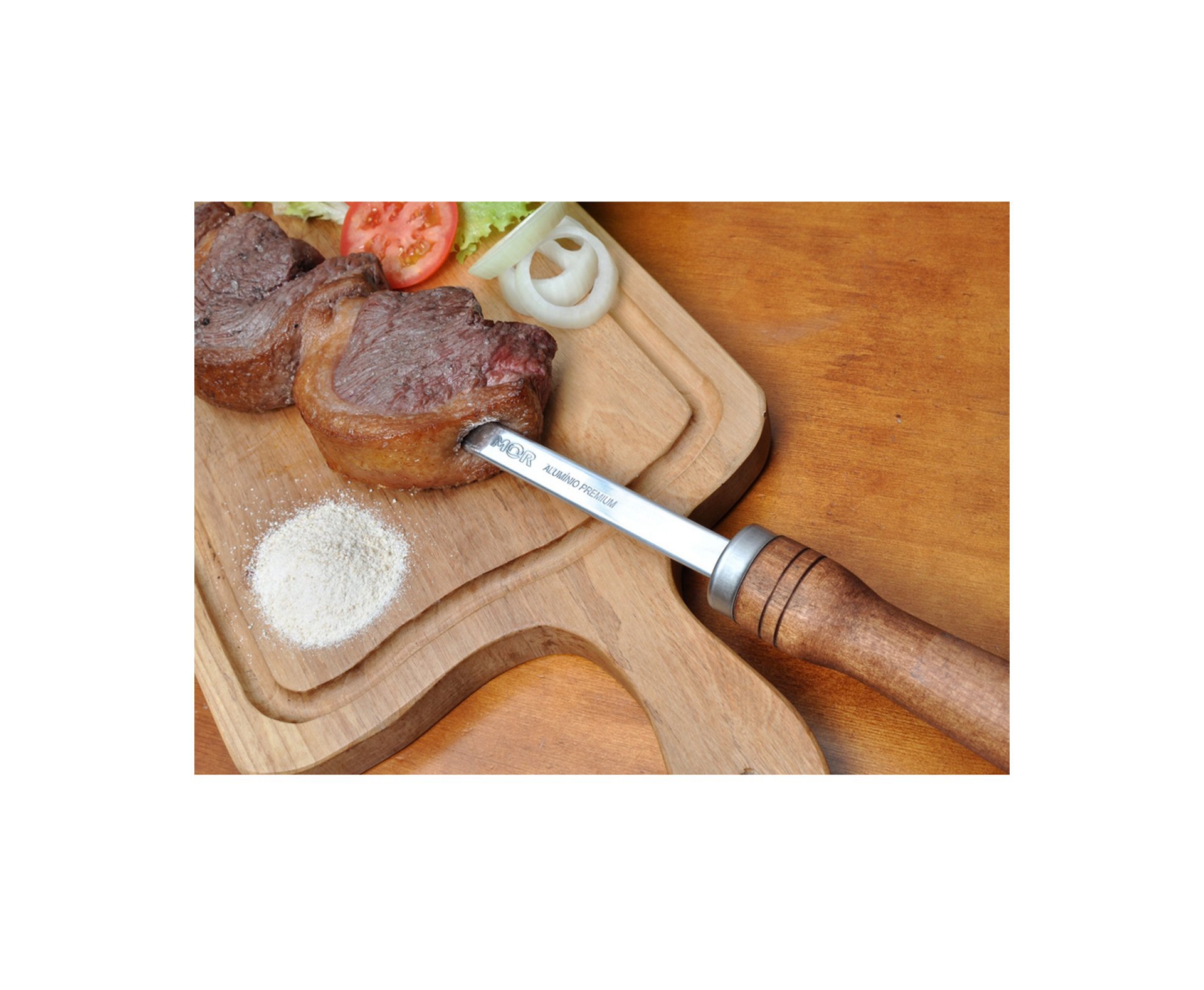 Espeto Alumínio Simples 80cm Ref. 003246 - Mor