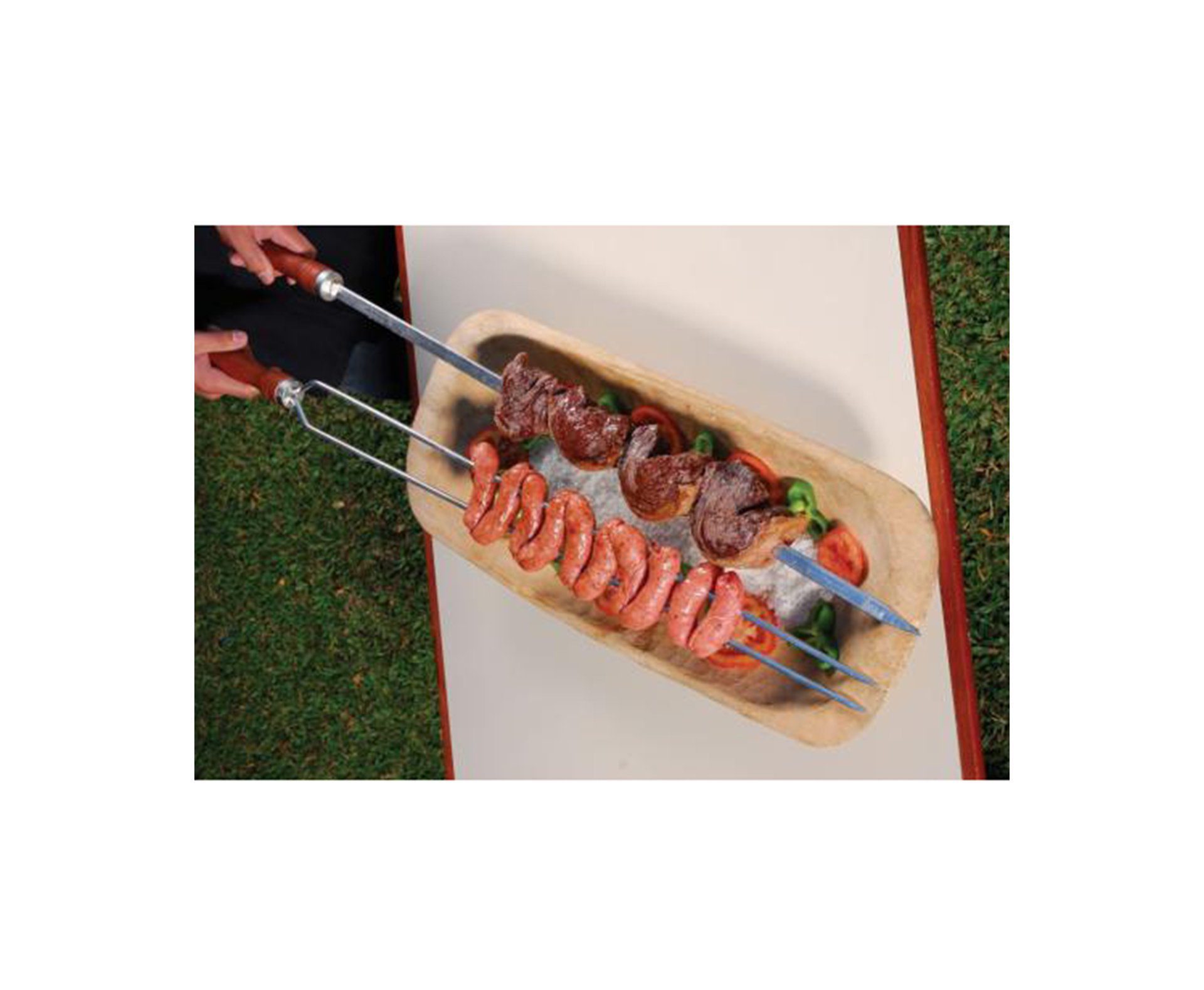 Espeto Alumínio Simples 90cm Ref. 003247 - Mor