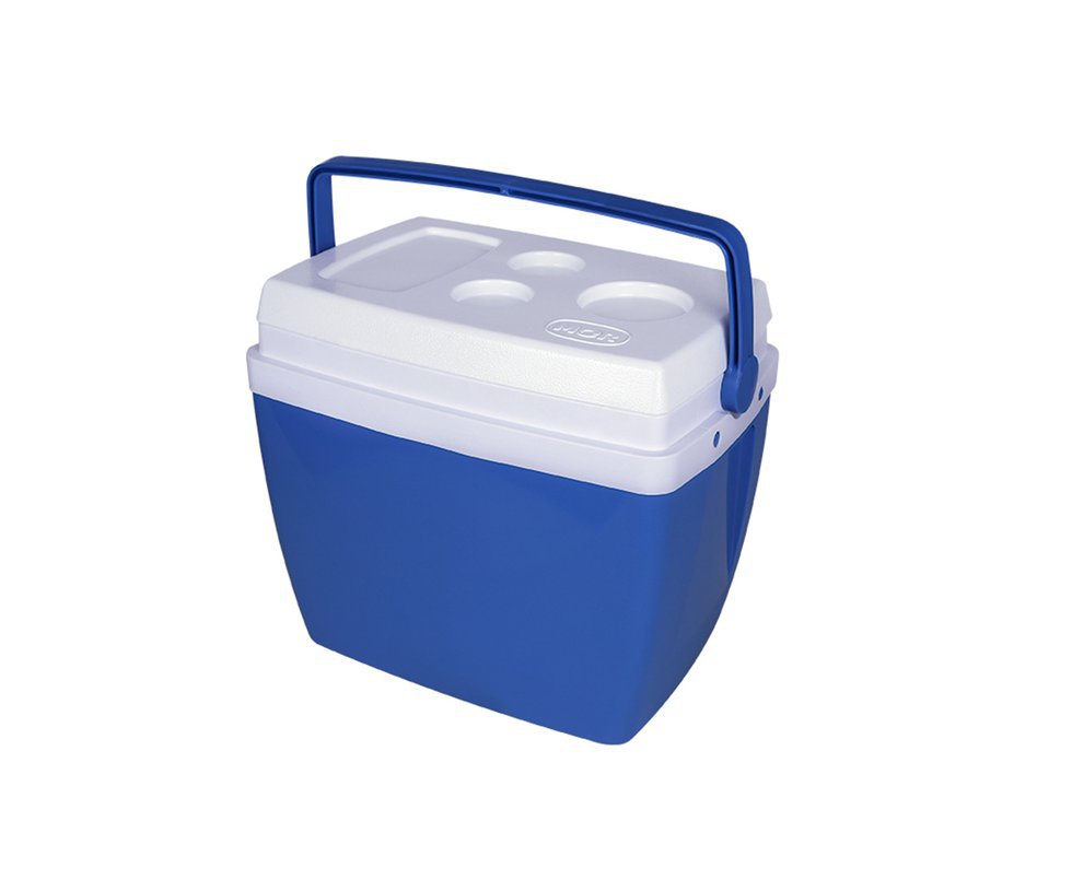 Caixa Termica 34 Litros Azul Com Alça - Mor