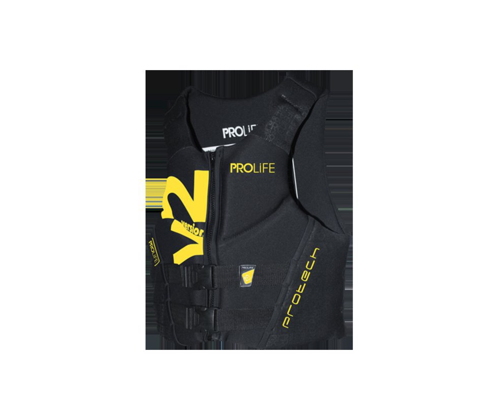 Colete Salva Vidas Neoprene New Protech Homologado Eg Amarelo - Prolife - XG