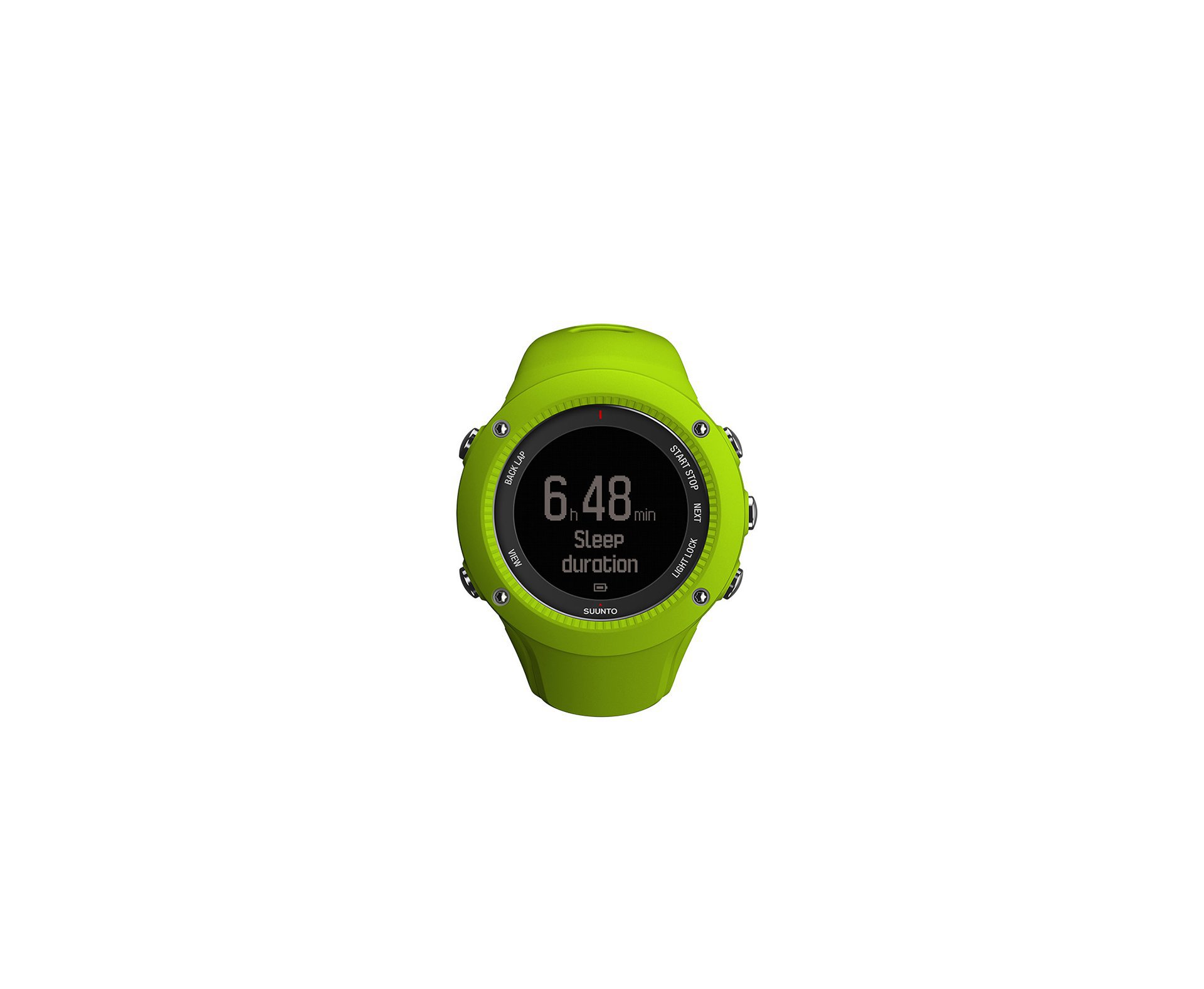 Relogio Ambit3 Run Lime Hr Com Gps Integrado E Cinta Para Monitoramento Cardiaco - Suunto