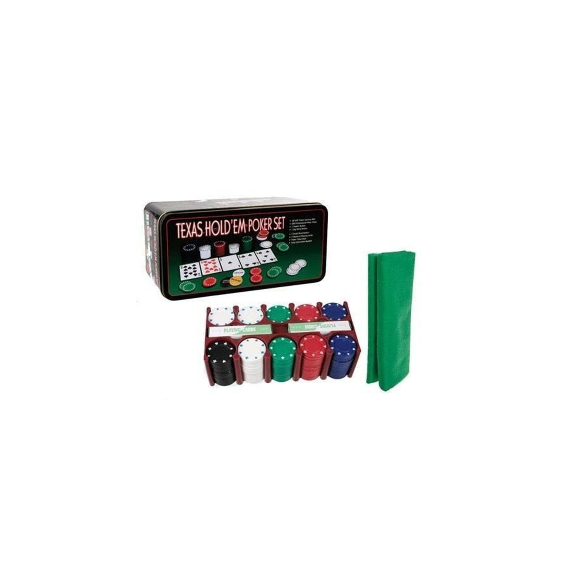 Kit Poker 200 Fichas